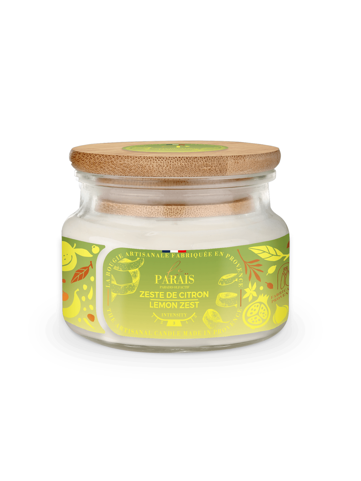 Bougie parfumée Zeste de Citron Le Paraïs 300ml