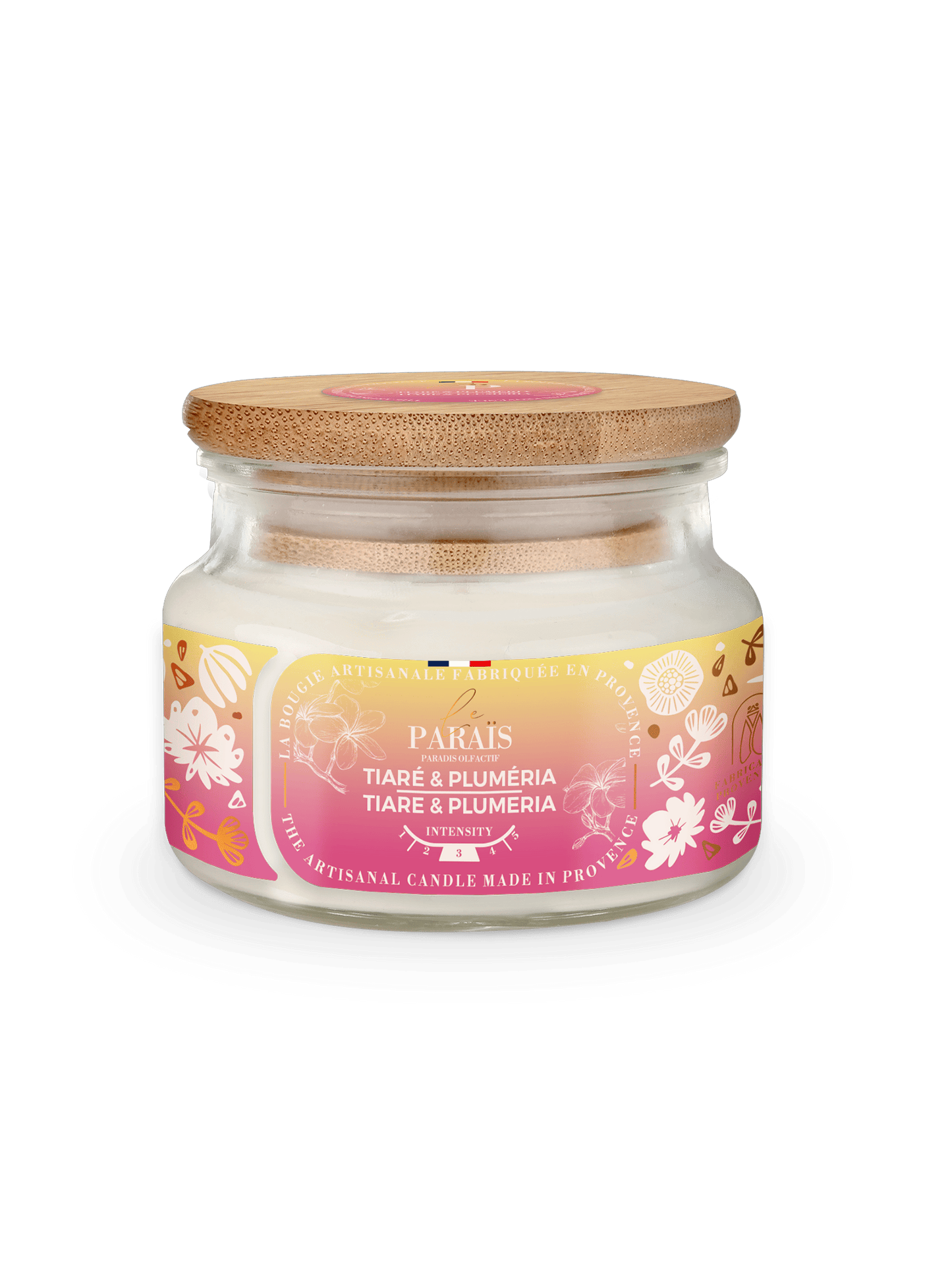 Bougie parfumée Tiaré & Plumeria Le Paraïs 300ml