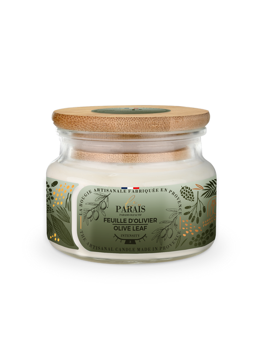 Bougie parfumée Feuille d'Olivier