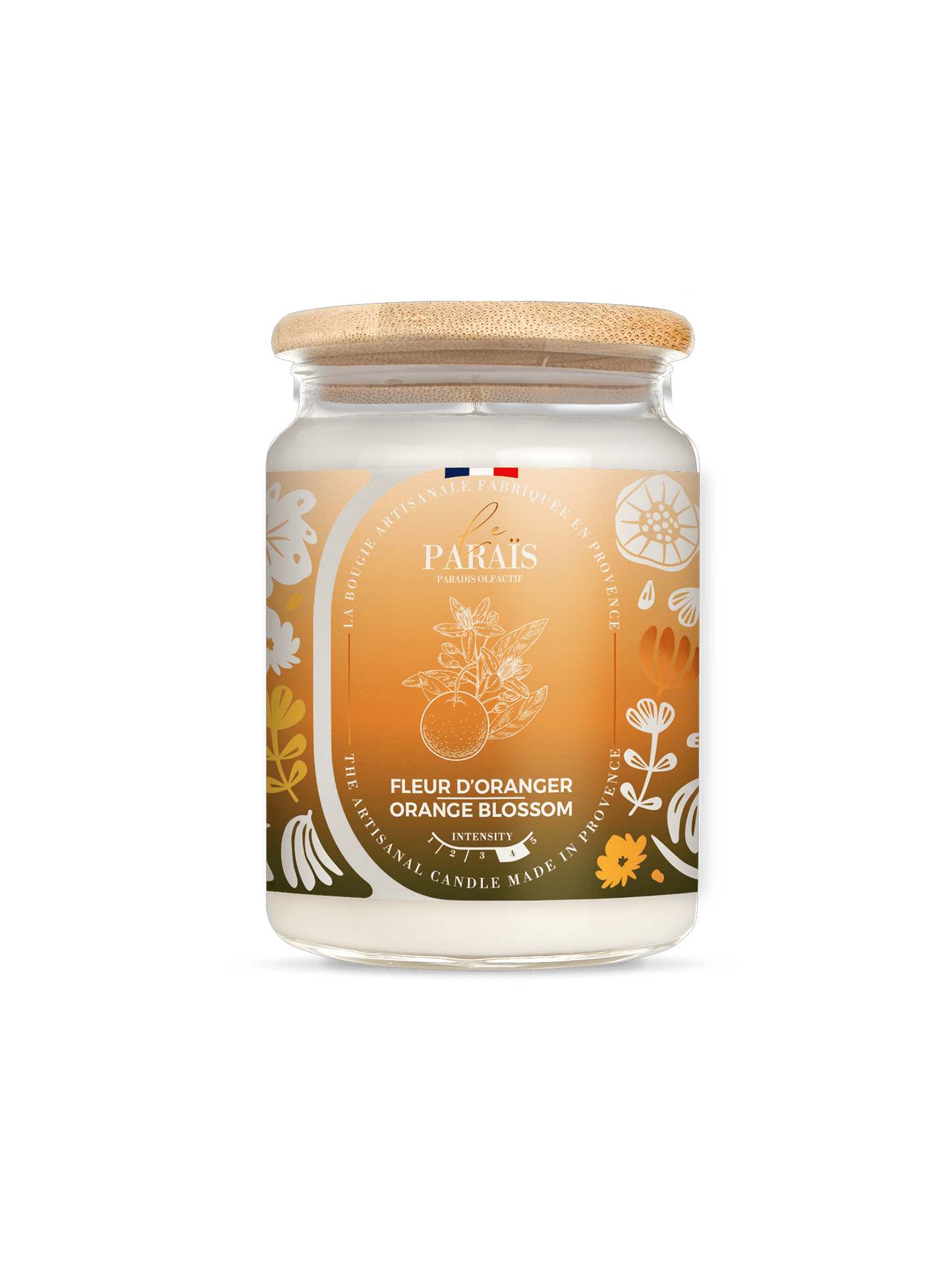 Bougie parfumée Fleur d'oranger Le Paraïs 700ml ambiance