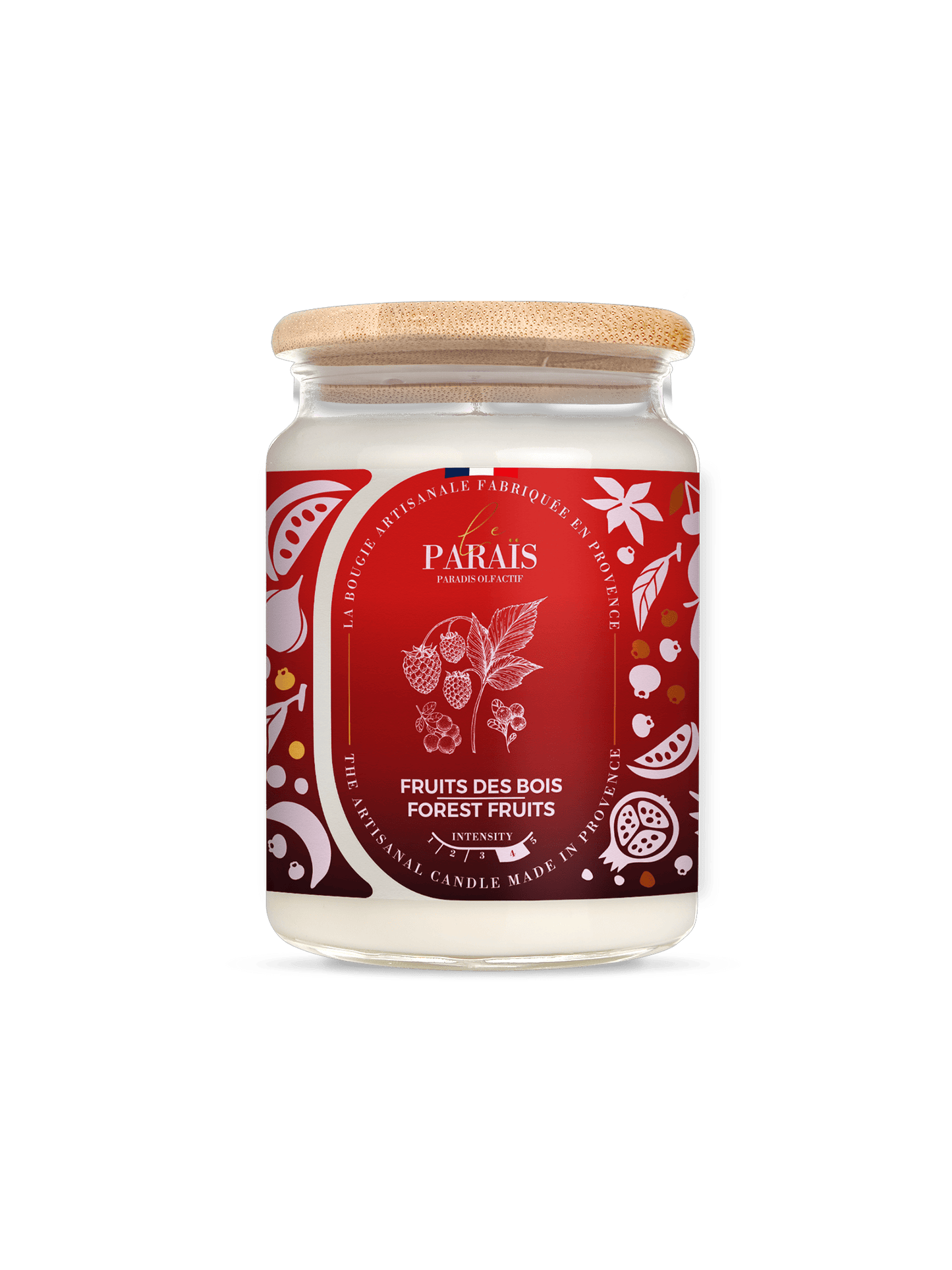 Bougie parfumée Fruits des bois Le Paraïs 700ml