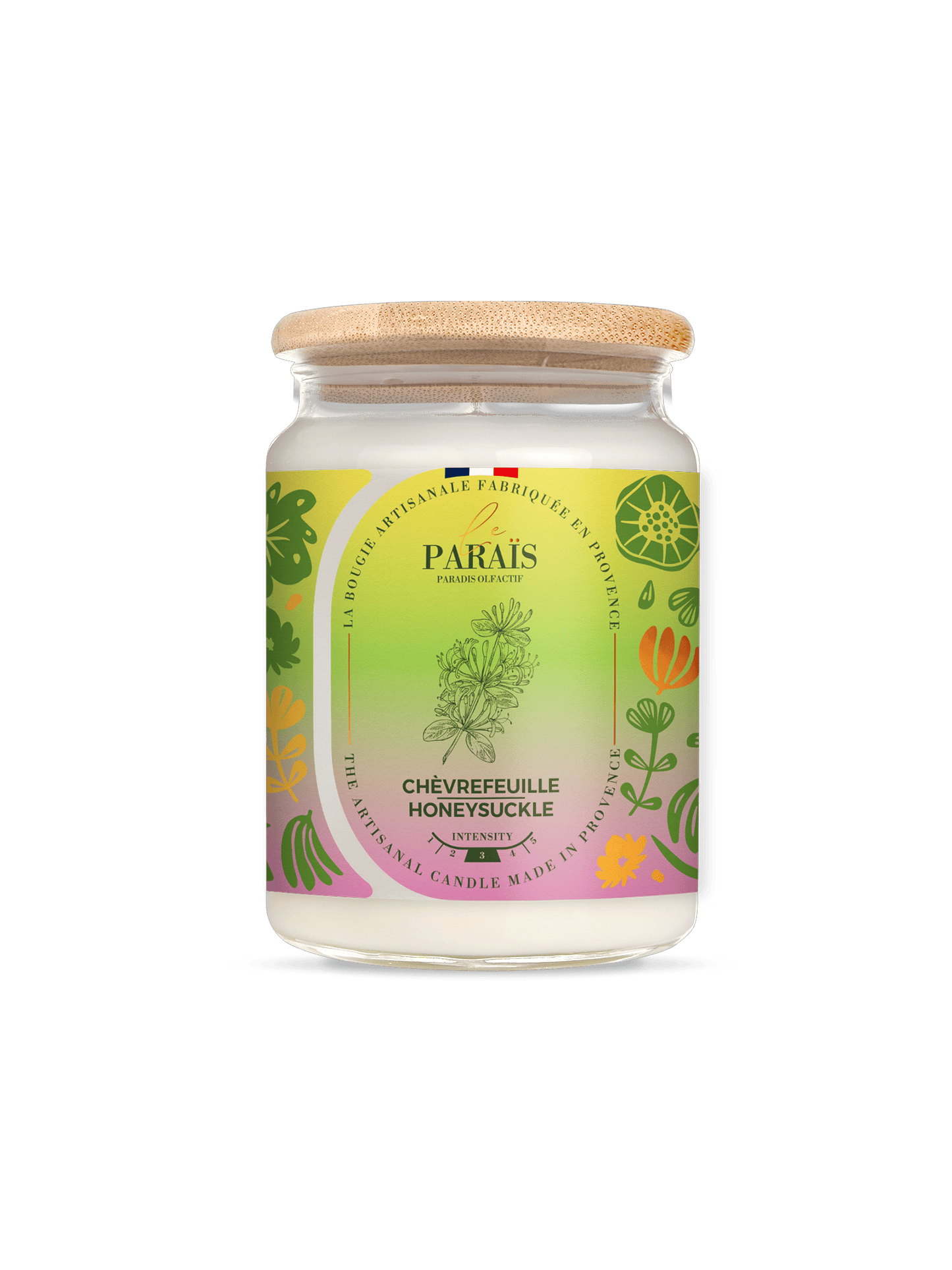 Bougie parfumée Chèvrefeuille Le Paraïs 700ml