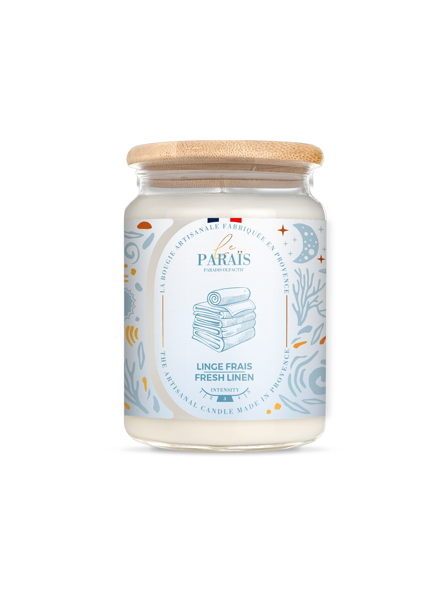 Bougie parfumée Linge frais Le Paraïs 700ml