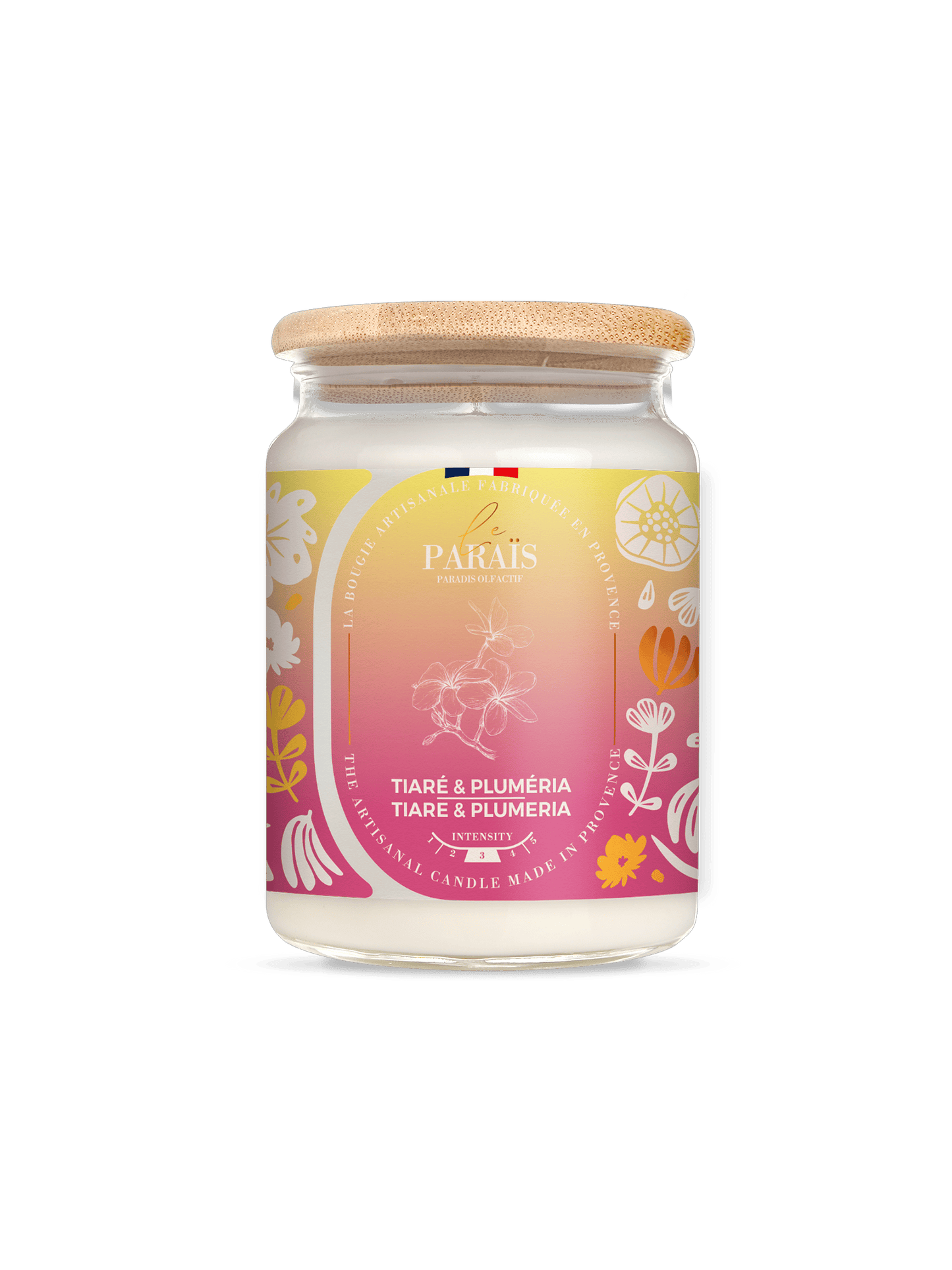 Bougie parfumée Tiaré & Plumeria Le Paraïs 700ml
