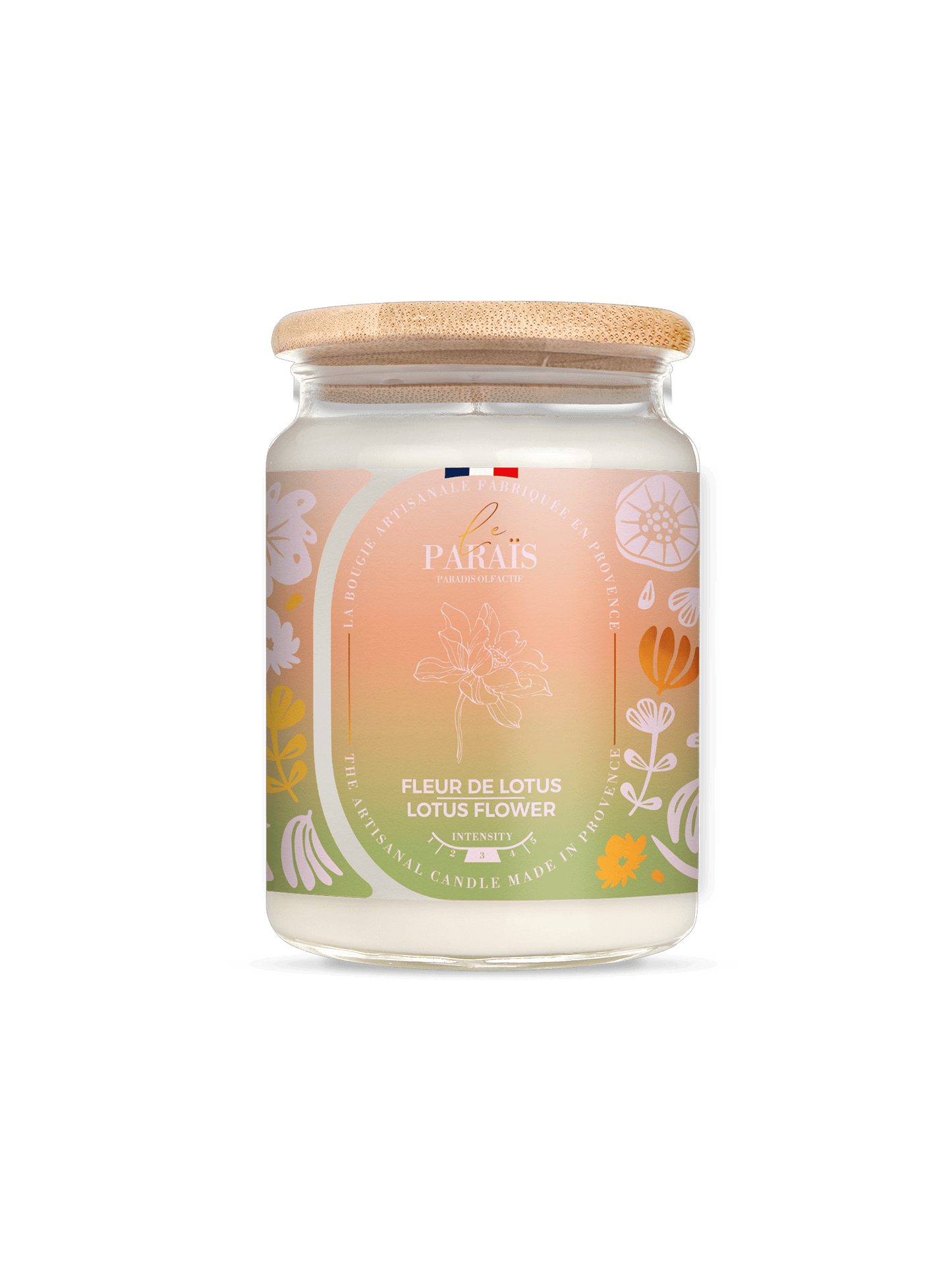 Bougie parfumée Fleur de Lotus Le Paraïs 700ml