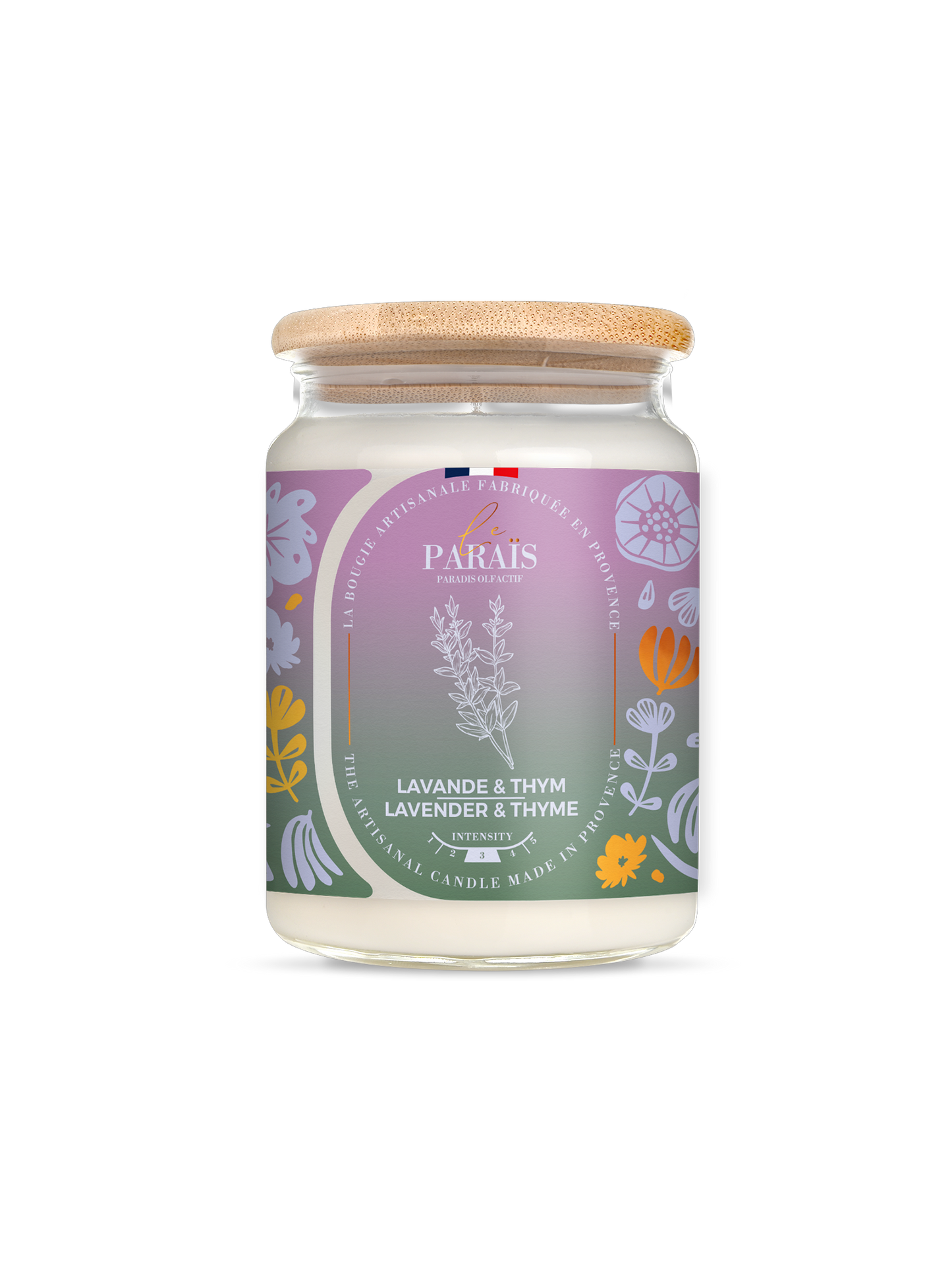 Bougie parfumée Lavande & Thym