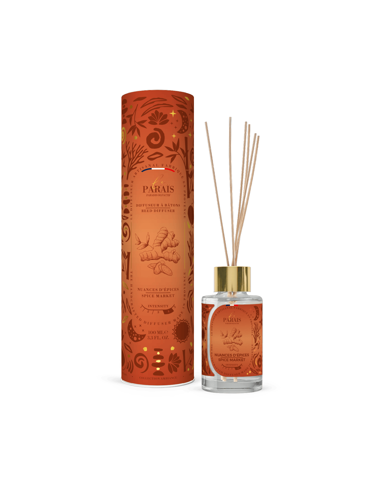 Diffuseur parfum maison Charme Nuances d'Épices Le Paraïs