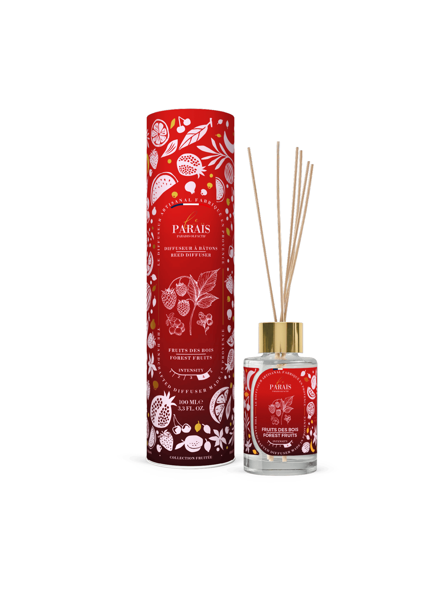 Diffuseur parfum maison Fruits des bois Le Paraïs