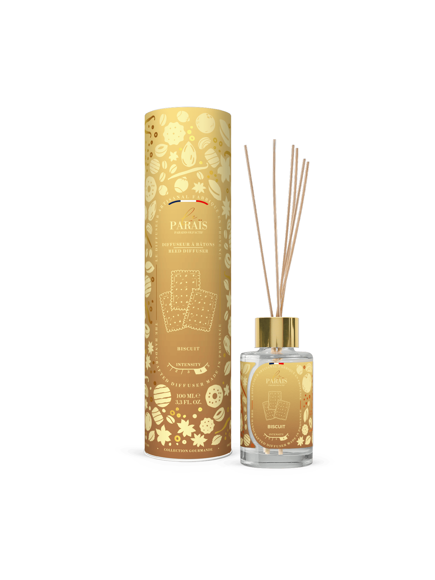 Diffuseur parfum maison Biscuit Le Paraïs