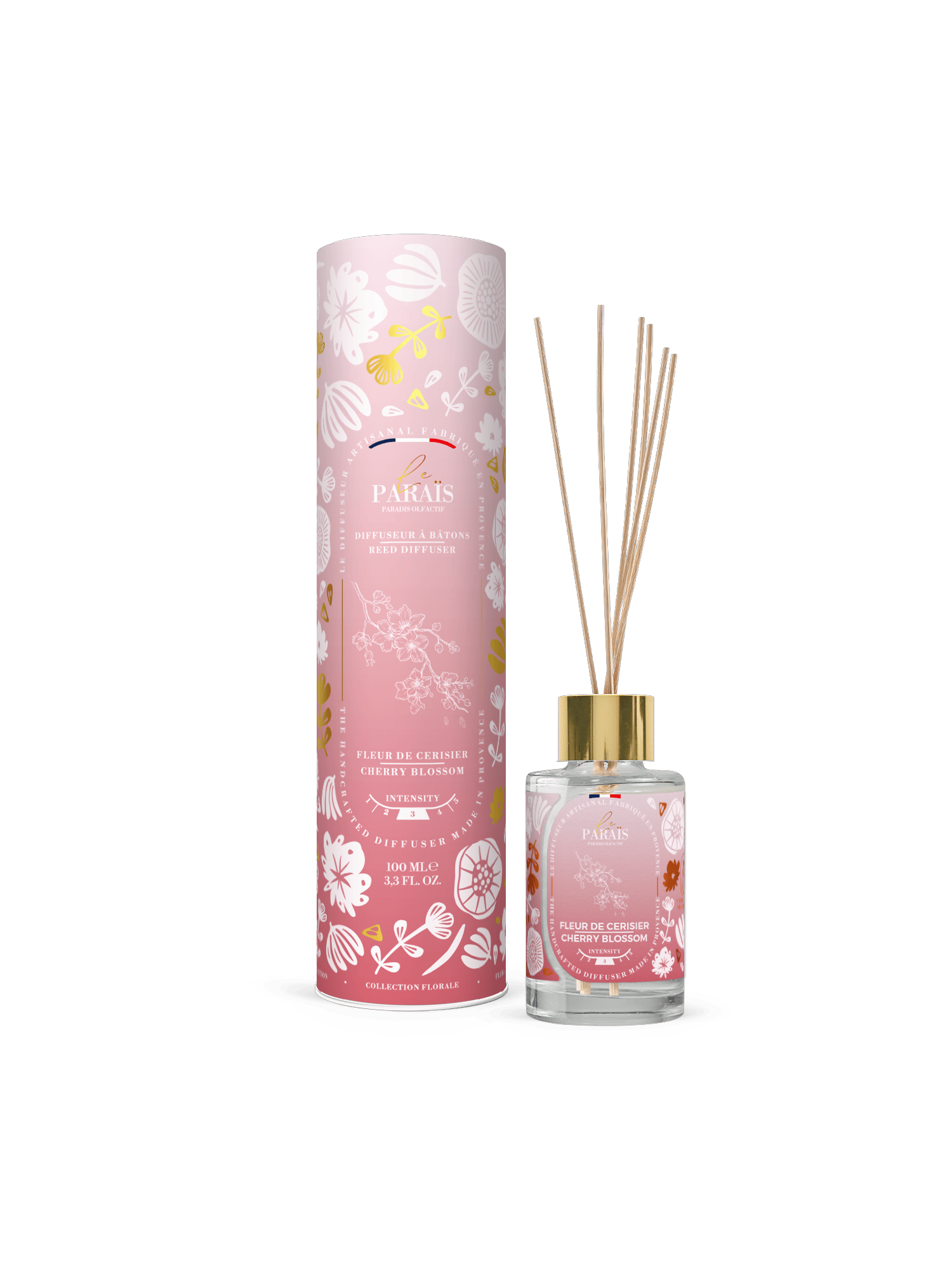 Diffuseur parfum maison Fleur de cerisier Le Paraïs