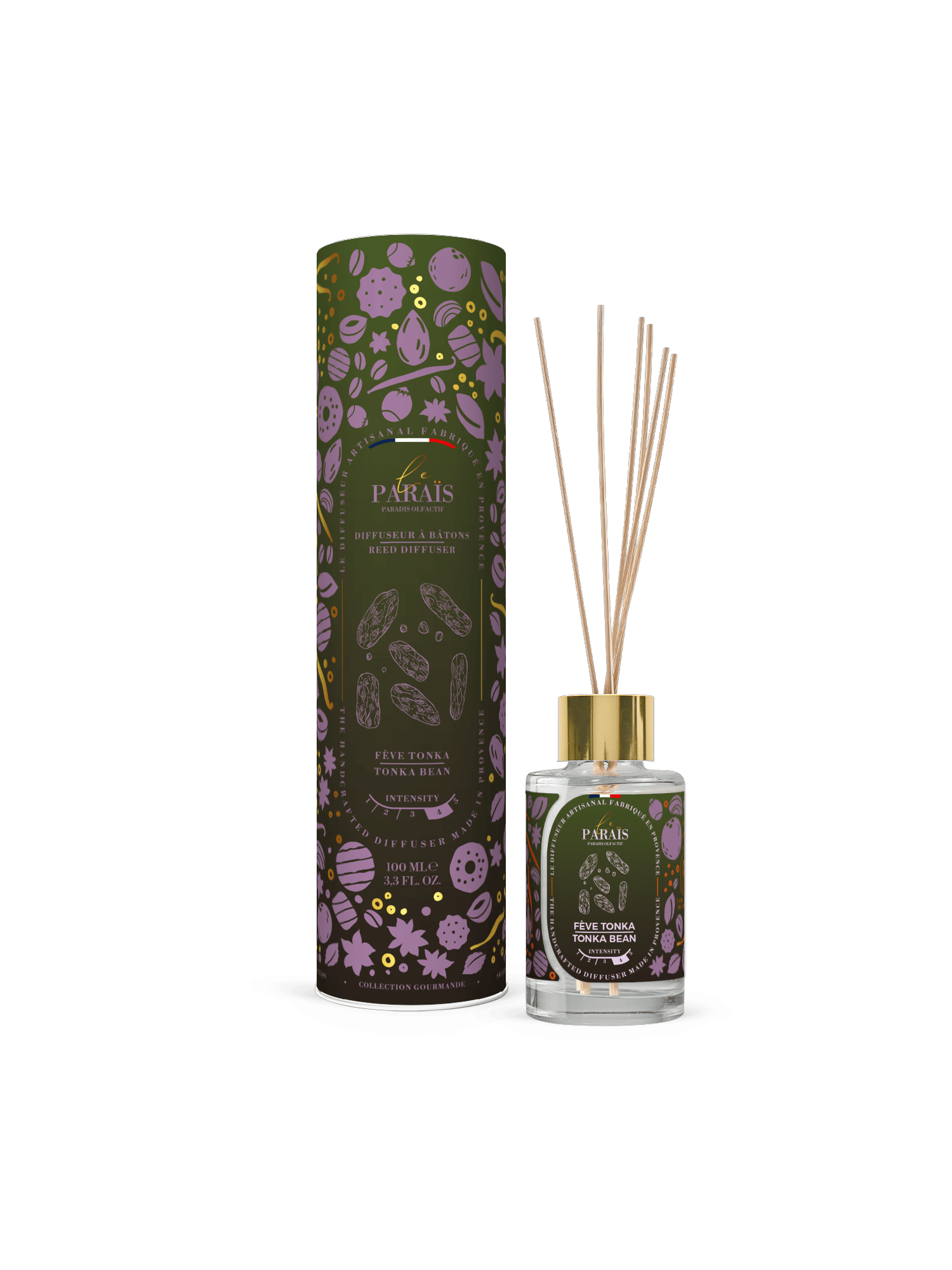 Diffuseur parfum maison Féve de Tonka Le Paraïs