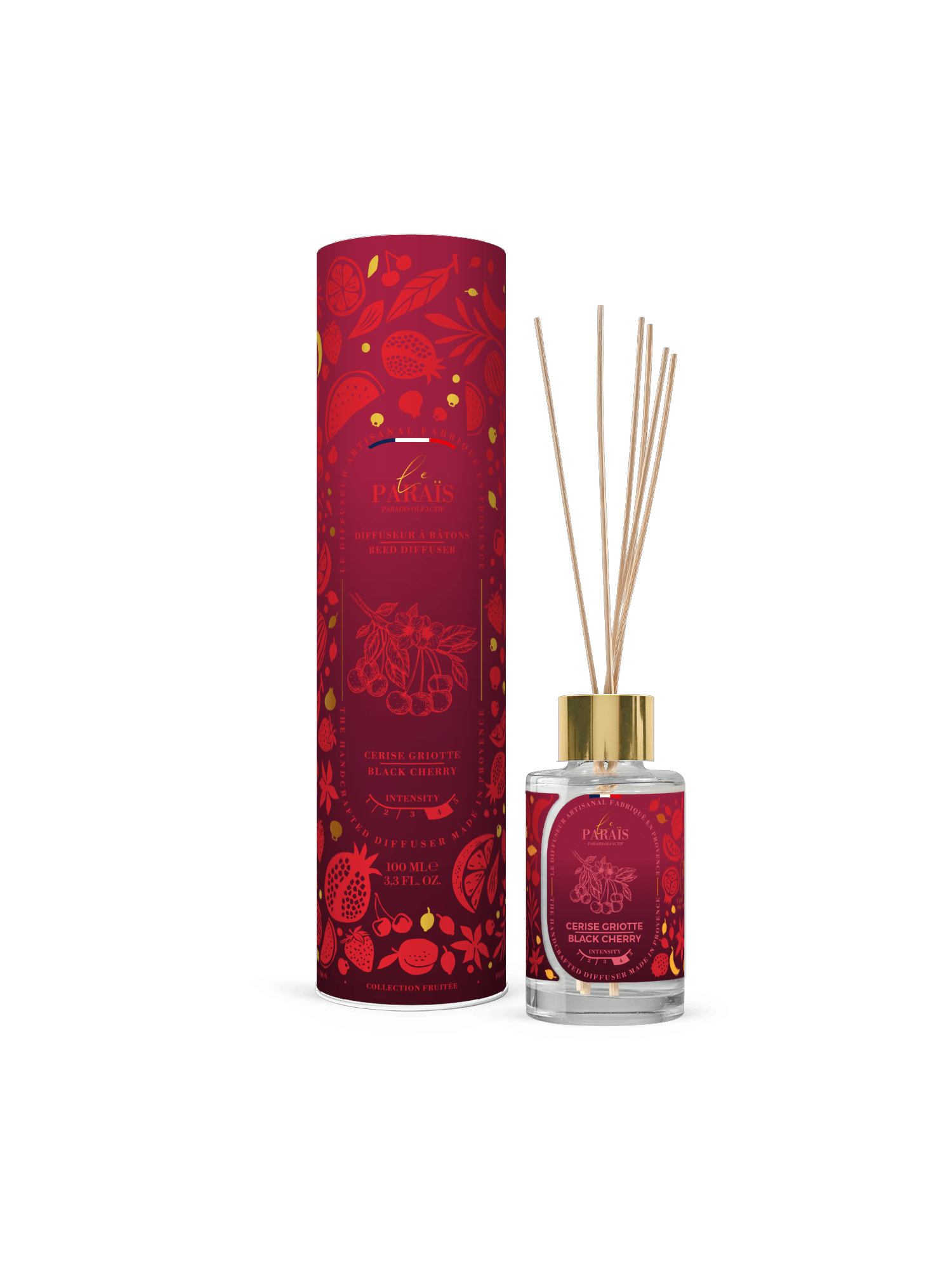 Diffuseur parfum maison Cerise Griotte Le Paraïs