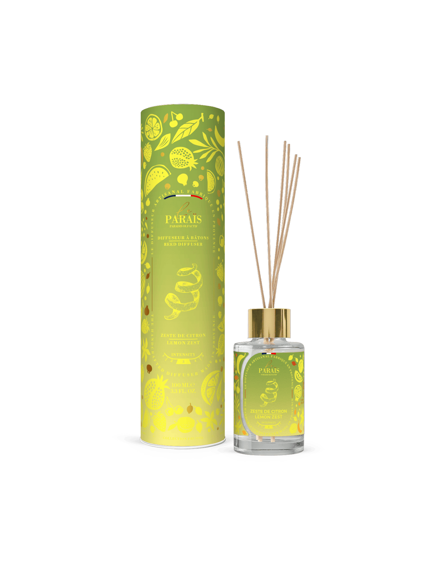 Diffuseur parfum maison Zeste de Citron Le Paraïs