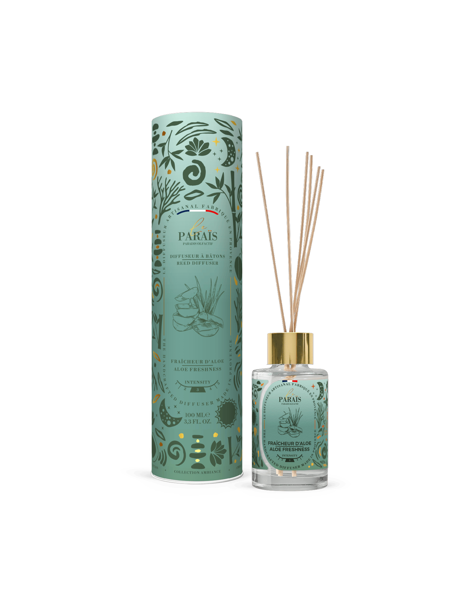 Diffuseur parfum maison Fraîcheur d'Aloe Le Paraïs