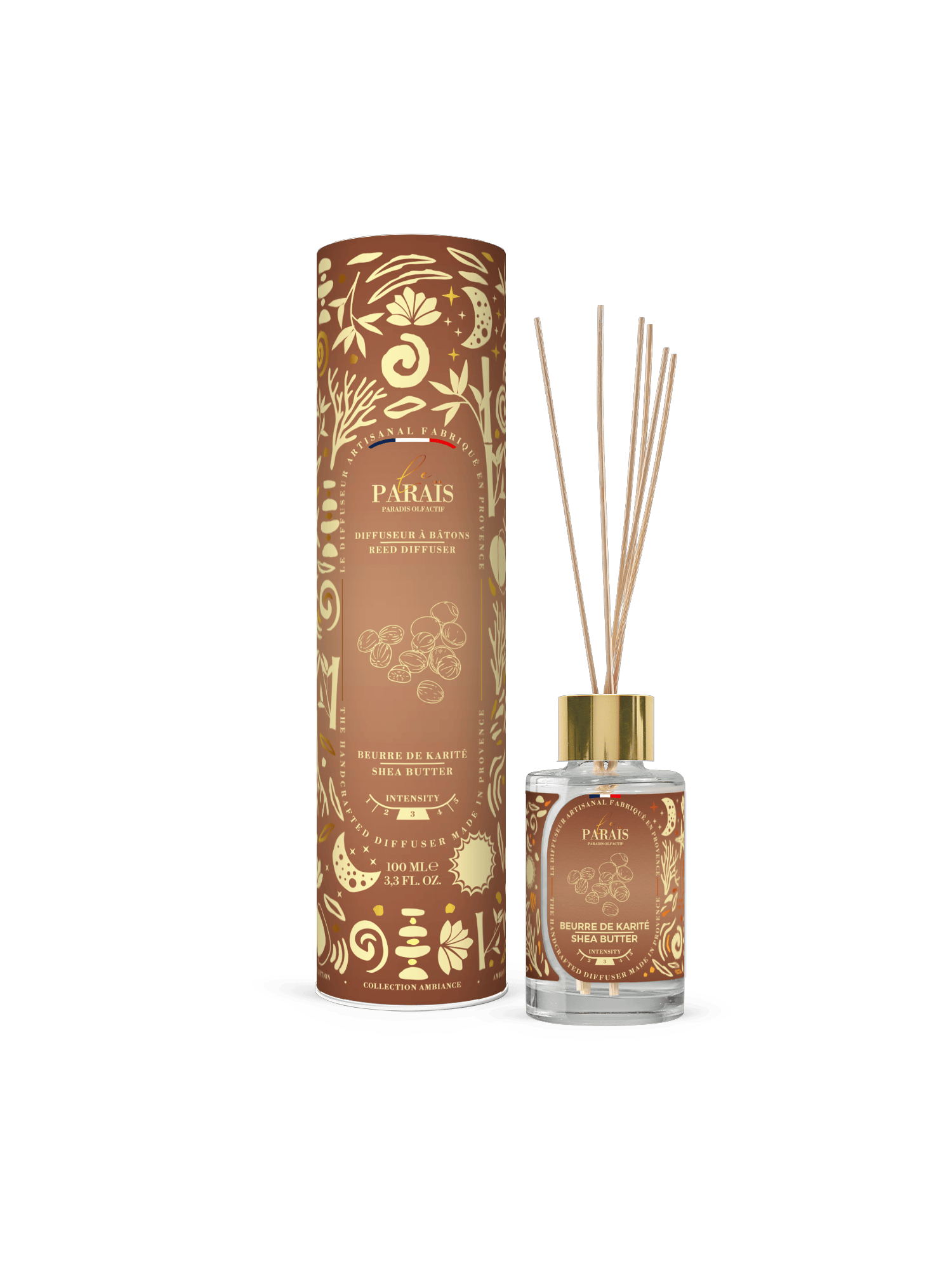 Diffuseur parfum maison Beurre de karité Le Paraïs