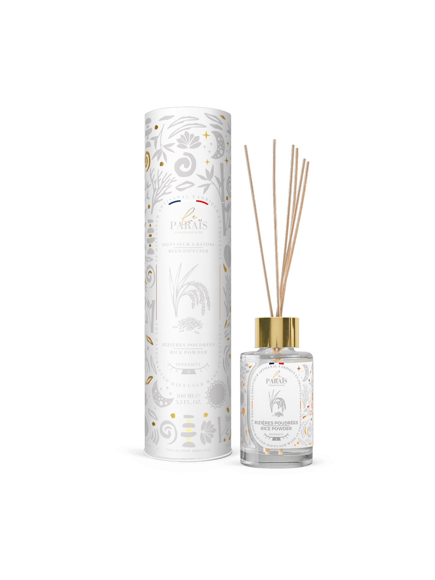 Diffuseur parfum maison Rizières Poudrées Le Paraïs