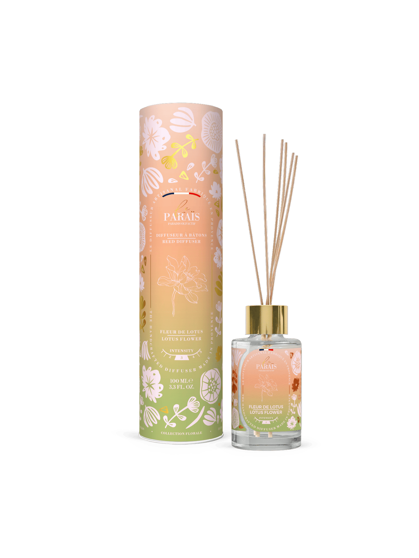 Diffuseur parfum maison Fleur de Lotus Le Paraïs