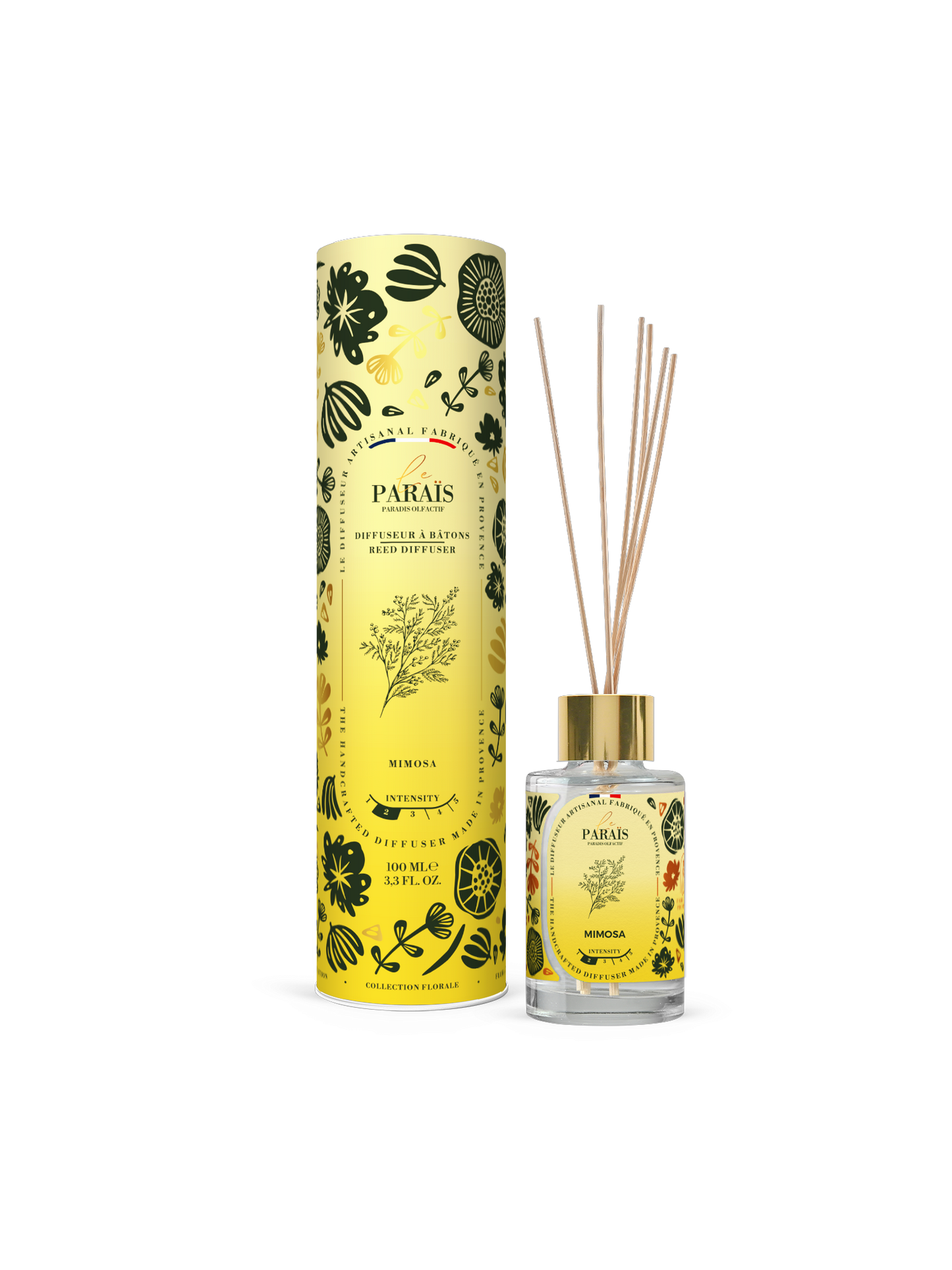 Diffuseur parfum maison Mimosa Le Paraïs