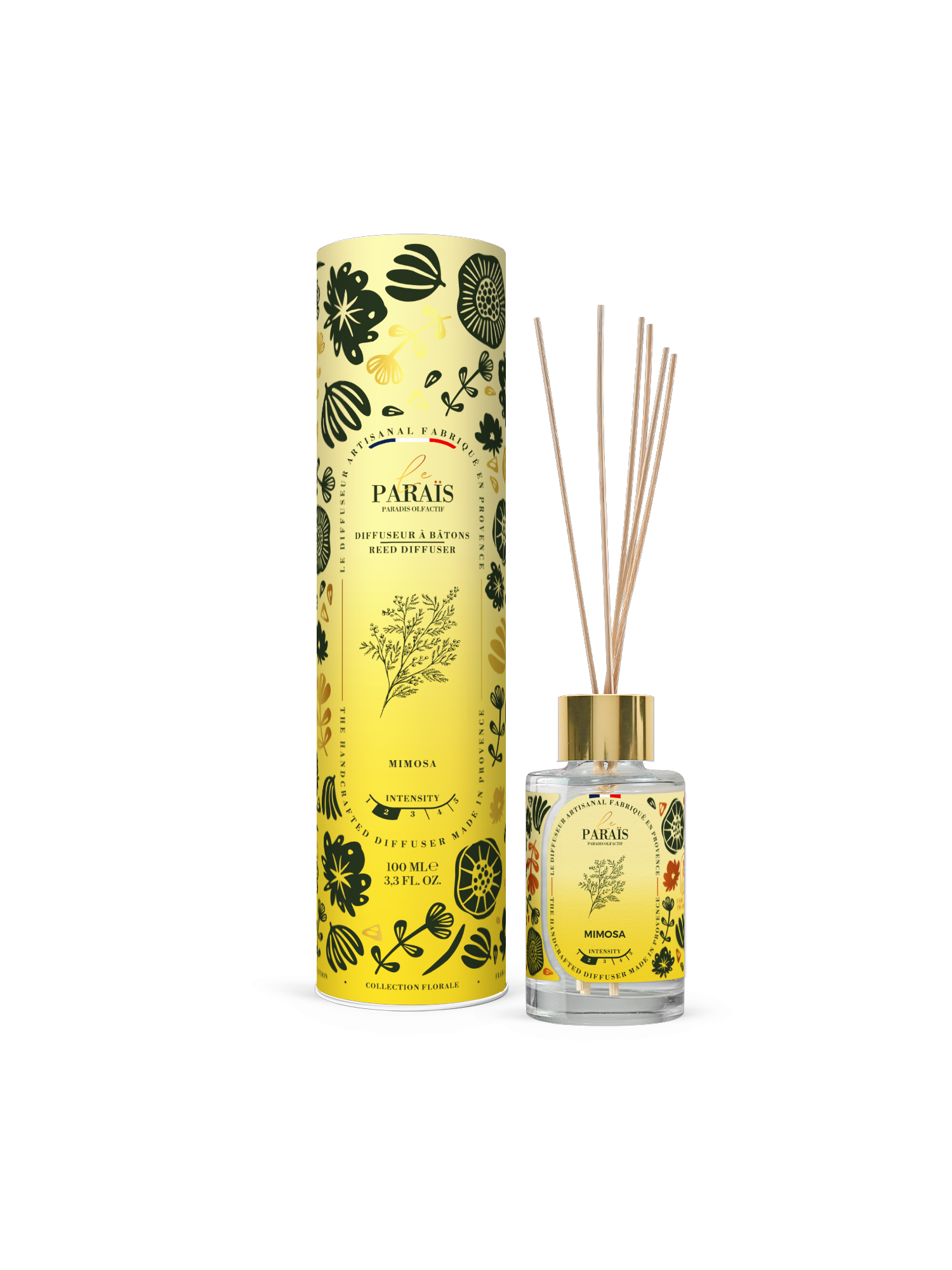 Diffuseur parfum maison Mimosa Le Paraïs