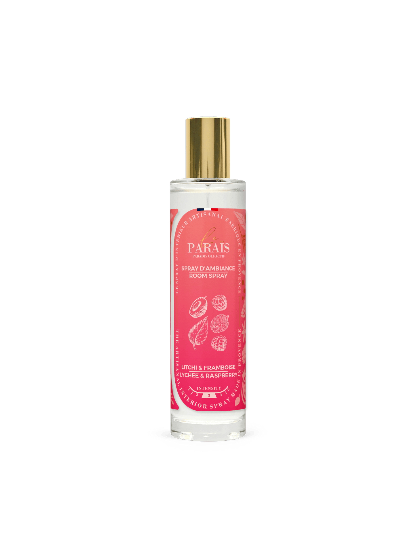 Spray d'ambiance Litchi & Framboise Le Paraïs