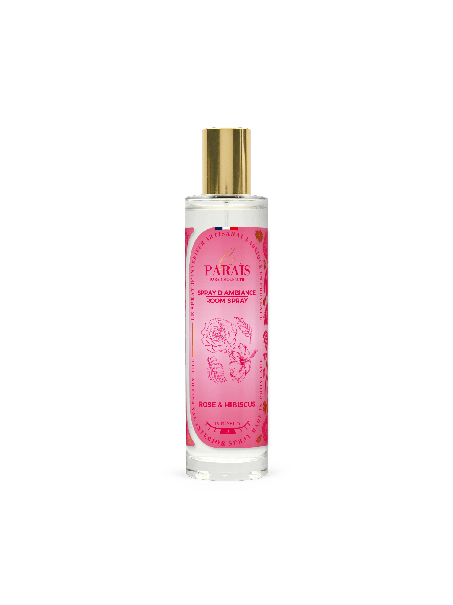 Spray d'ambiance Rose & Hibiscus Le Paraïs