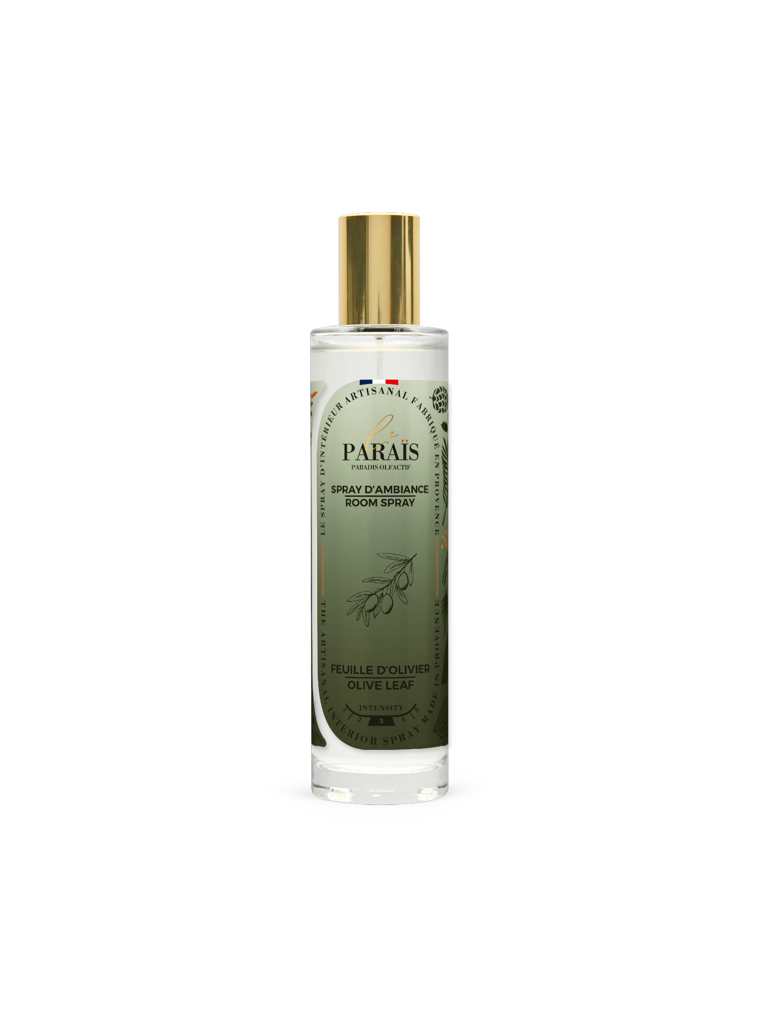 Spray d'ambiance Feuille d'Olivier Le Paraïs