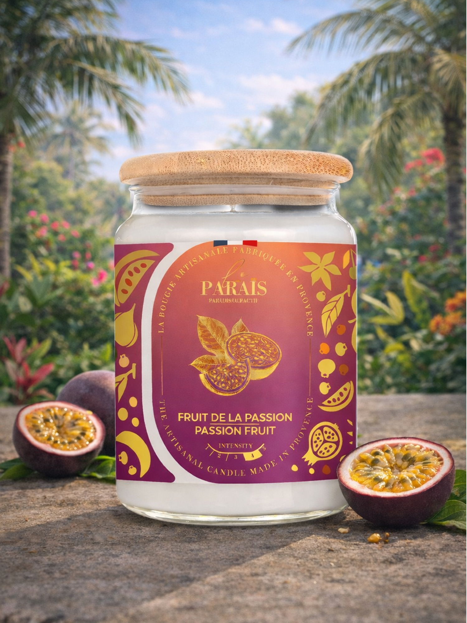 Bougie parfumée Fruit de la Passion Le Paraïs 300ml