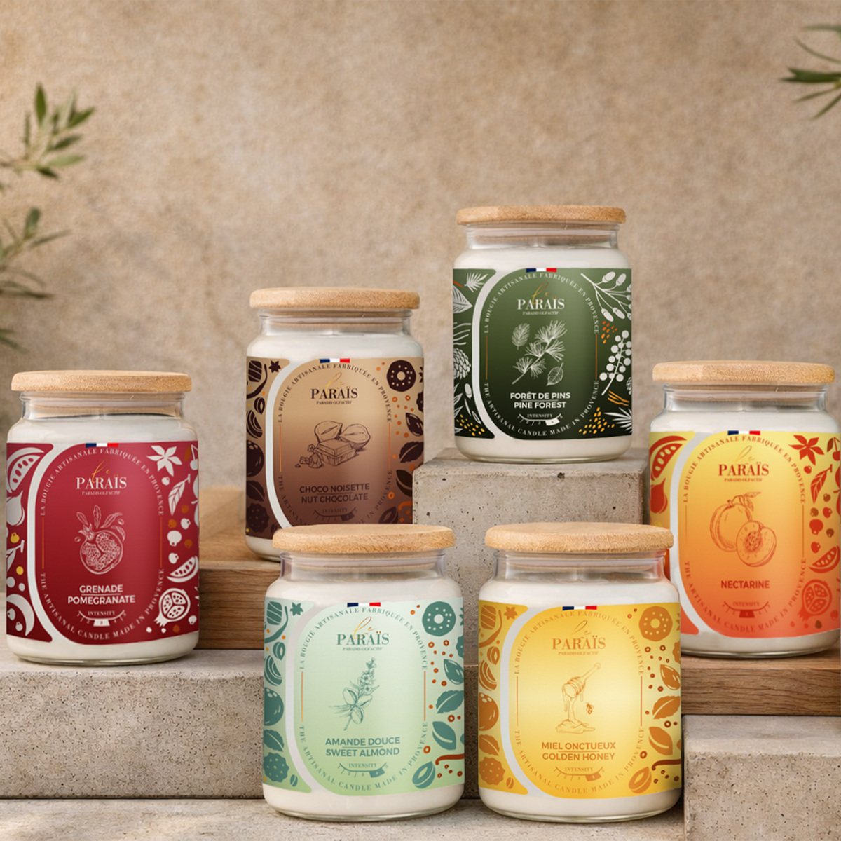 Bougies, diffuseurs et sprays Le Paraïs