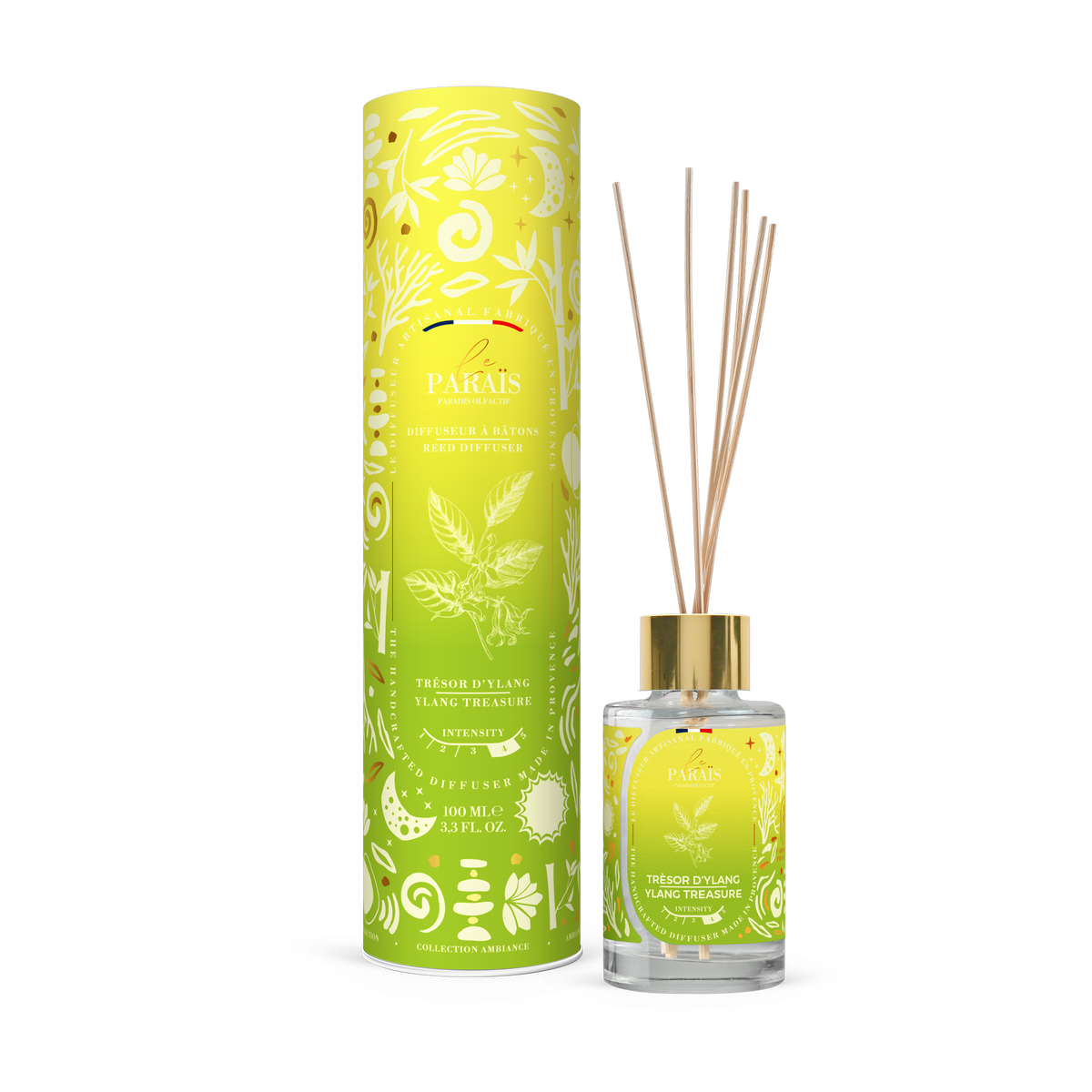 Diffuseur de parfum Trésor d'Ylang 100 ml, Le Paraïs